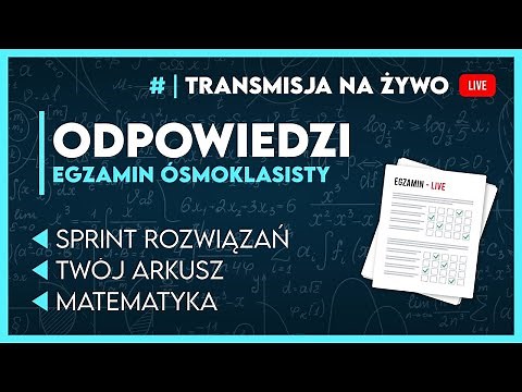 🔴 ODPOWIEDZI PRÓBNY E8 CKE 2026 Z MATEMATYKI #egzaminosmoklasisty2026