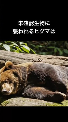 Bear annoyed by unidentified creature