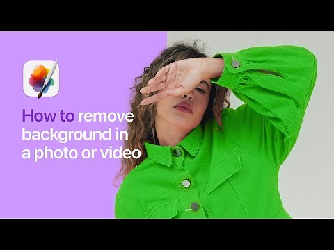 Remove Background in a Photo or Video – Pixelmator Pro Tutorial