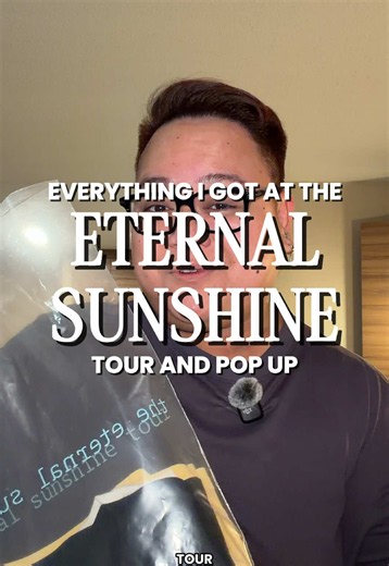 Eternal Sunshine Tour Haul: Ariana Grande Merch & Tour Finds