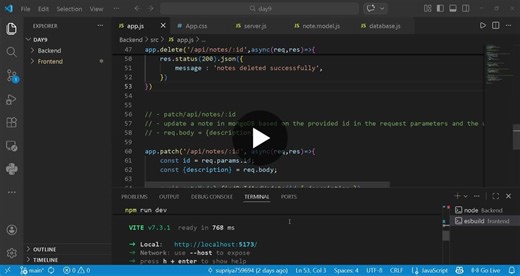 Full Stack Notes App with MERN Stack | Supriya Bhowmick posted on the topic | LinkedIn