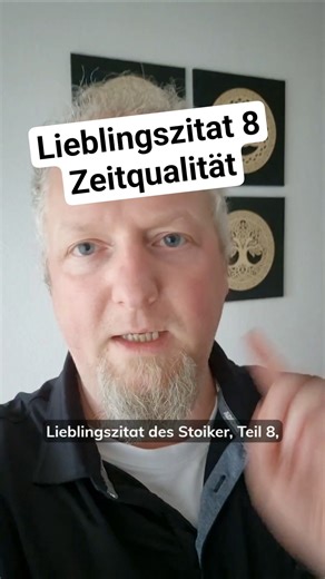 Lieblingszitat der Stoiker 8 - Seneca & Zeitqualität