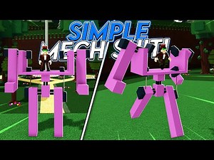 Simple Mech Suit Tutorial In Roblox Build A Boat For Treasure!