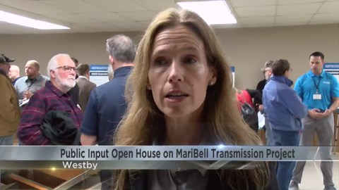 Community packs Westby open house on proposed MariBell transmission project