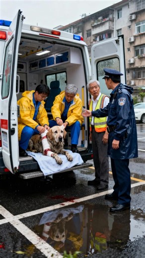 Street Cleaner Saves Abandoned Dog! #rescue #animals #hero | Vu Bros