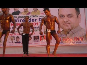 Handicap Bodybuilder Participate in Mr North India Bodybuilding championship 2017