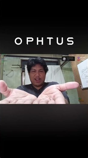 Shaking hands with Moke 🤣 (Use code "MOKE888" for a 100 THB discount at OPHTUS eyewear store) #Ha...
