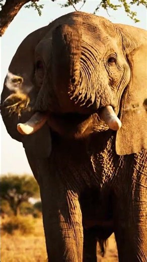 Two Honey Bees Annoying an Elephant While Singing — Funniest Wildlife Moment!
