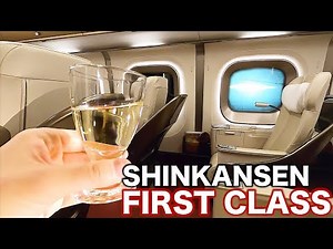 $345 Riding the Japan's Most Luxurious FIRST CLASS Bullet Train from Tokyo to Hokkaido