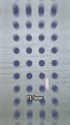 stainless steel micro-drilling with fs-laser