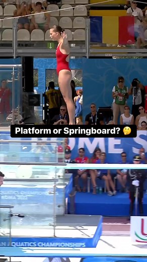 6.7K views · 80 reactions | Platform or Springboard? Let us know your favourite  #diving | European Aquatics | Facebook