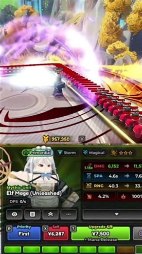 Elf mage full showcase in anime expeditions! #animetowerdefense #roblox #animeexpeditions #robloxfyp