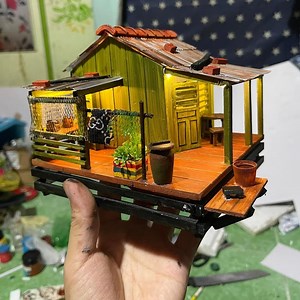 Floating House on Water, Fish Tank Decoration,aquarium Decorations,handmade - Etsy