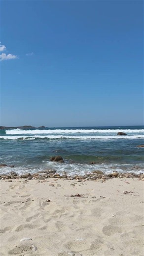 Plage de Pors Misclic, Moguériec 29250 Sibiril, Finistère, Brittany, France