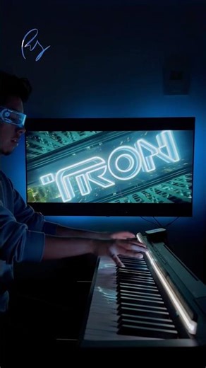 The Grid Tron Legacy on PIANO 🎹 #tronlegacy