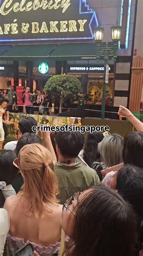 Crimesofsingapore on Instagram: "The serial intruder who charged at actress Ariana Grande during a movie premiere at Universal Studios Singapore was given nine days’ jail on Nov 17. Australian Johnson Wen, 26, pleaded guilty to one charge of being a public nuisance. The court heard that Wen arrived in Singapore on Nov 11 on a 90-day social visit pass to attend the movie premiere and for a holiday. He caused a commotion during the premiere of Wicked: For Good on Nov 13 by charging towards Grande,