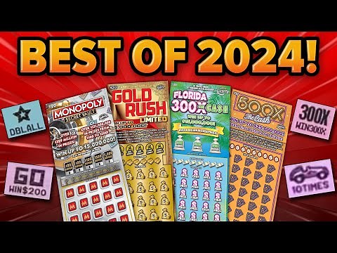 Best Scratch Off Moments Of 2024: Multiple Claimers And Big Wins!