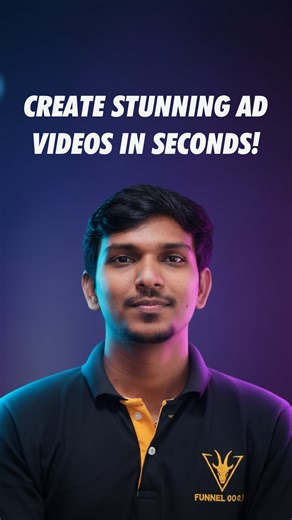 Funnels & Ads | Create Stunning Ad Videos in Seconds 🎬✨ No more long editing hours or complex tools ⏱️💻 — now you can generate high-quality, cinematic ad... | Instagram