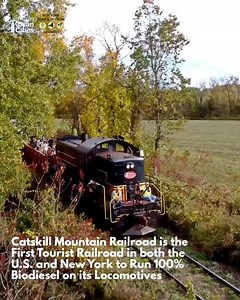 The Catskill Mountain Railroad is making history as the first US railroad tourism operator to run on 100% biodiesel, reducing CO2 emissions by 74% compared to traditional diesel. In March 2024, the CMRR began using B100 biodiesel in both Kingston locomotives, supplied by NetZero Biofuels, a Hudson Valley startup founded by local entrepreneur Dave Davenport and located near Newburgh. NetZero converts thousands of gallons of byproduct soybean oil from farms in Syracuse, treating it at their produc