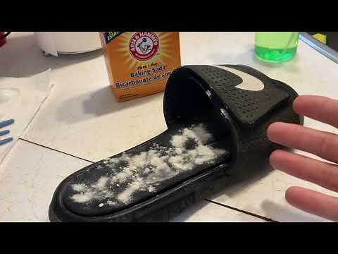 How To Remove Flip Flop/Sandal Odors By Using Baking Soda! Step By Step Guide