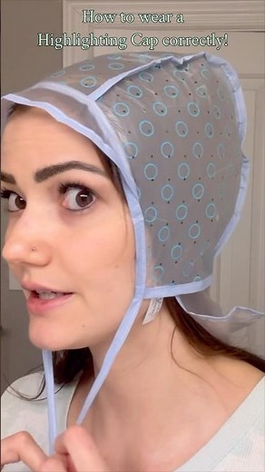 How to wear a highlighting cap correctly?
