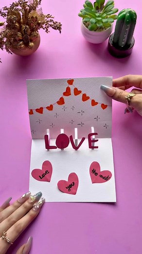 DIY Valentine Pop Up Card Tutorial for Creative Gifts