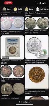 50 cent peice search