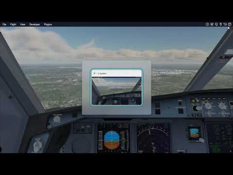 Toliss A330 landing at KMIA 12