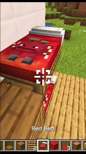 The only Minecraft bunk bed you will ever need #minecraft #gaming #tutorial