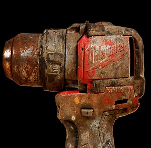 Milwaukee 2701 Brushless Drill Restoration with Leather Upgrade! | The Restorationist