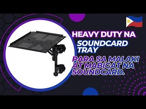 "Heavy-Duty Soundcard Tray Hack for Mini Studio Setups!"