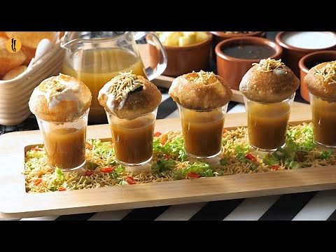 Street Style Gol Gappay/Pani puri Recipe By Food Fusion (Ramzan Special)
