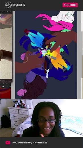 "I'm JUST a Krusie Shipper..." #deltarune #visualstorytelling #drawingprocess