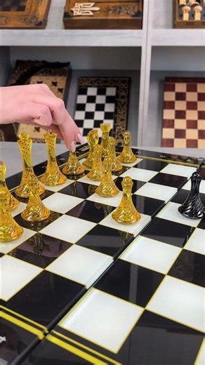 Craftsmanship on These Chess Pieces Goes Crazy ♟️ #chess #aesthetic