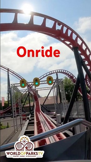 Formule X - Drievliet (ONRIDE POV) #achterbahn #rollercoaster #amusementpark #freizeitpark #shorts