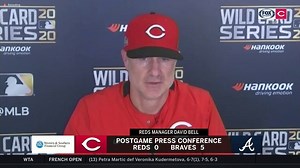 Reds manager David Bell says that having success this year will go a long way for the team in the future despite the short postseason run. | FanDuel Sports Network Cincinnati