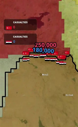Turkey VS Iraq: A Battle of Nations