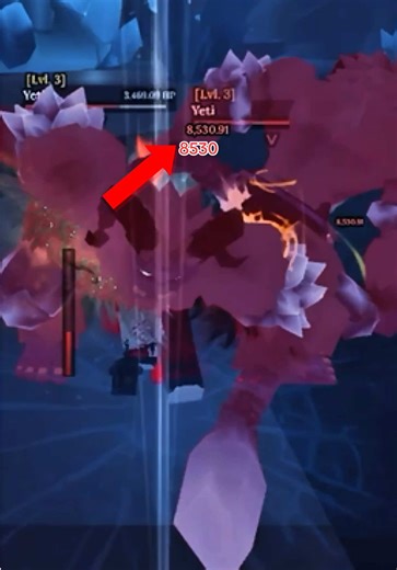 colossal Gemblade test damage #roblox #theforge #gemblade #recipetheforge