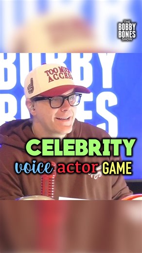how many voice actors can you name? 🤔 | Bobby Bones Show