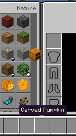 when pumpkin install on your head minecraft