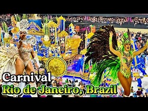 “Rio de Janeiro Carnival 2025 | Samba Madness in 4K”