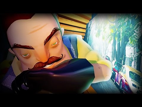 WE GOT BEHIND THE BASEMENT DOOR!! || Hello Neighbor (Glitches + Zero Gravity)