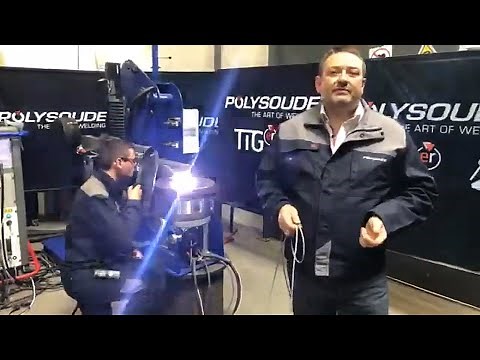 Polysoude - Live Weld Overlay Demo with TIGer & Polyclad Easy: Cladding at Lightspeed!
