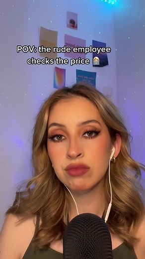 Rude Employee Checking Price ASMR Roleplay