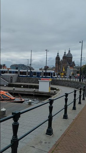 Beautiful view of AMSTERDAM (Netherlands) Holland # short #travel