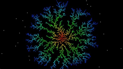 扩散有限凝聚模型