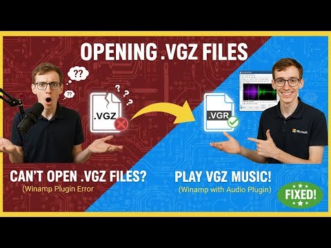 How to Play VGZ Files (Nullsoft Winamp)