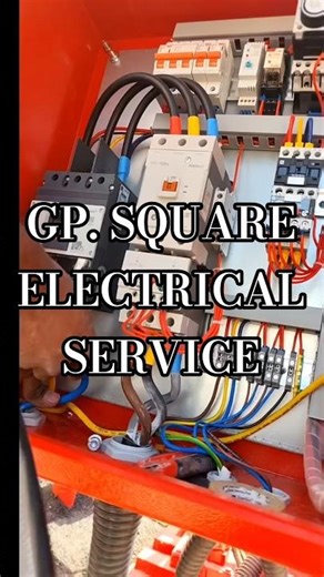 NEW INSTALLATION CONNECTION. GP. SQUARE ELECTRICAL SERVICE ALL ELECTRICAL WORK PROJECT