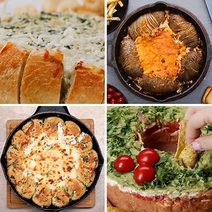 Can't decide on a party dip? Make one (or ALL) of these 5 options! FULL RECIPES: https://tasty.co/compilation/5-dips-for-your-next-party | Tasty