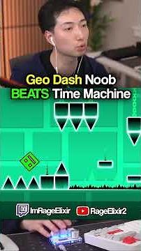 Geo Dash Noob FINALLY Beats Time Machine